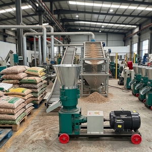 Machine à granulés d'aliments électriques haute productivité 200-2000 kg/h avec coupe-granulés pour la transformation de granulés d'animaux, de poissons et de bois - Product Image 2