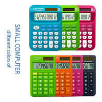 Calculatrice scientifique CTIFREE de haute qualité, prix d'usine, plastique ABS noir, 12 chiffres, alimentation solaire/piles, bureau, CE RoHS/FCC