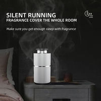 Diffuseur d'huiles essentielles sans eau rechargeable par USB, 10 ml, en métal, avec batterie incluse, pour voitures, hôtels, portable, coffret cadeau