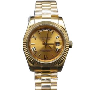 Montre en quartz en gros, boîtier en acier inoxydable de 39 mm, verre saphir, forme de boîtier triangulaire, affichage du cadran à aiguilles - Product Image 4