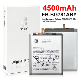 <span class=keywords><strong>แบ</strong></span><span class=keywords><strong>ต</strong></span>เตอรี่โทรศัพท์ EB-BG781ABY 4500mAh สำหรับ Samsung Galaxy A52 S20FE 5G S20Lite ความจุสูง ขายดีปี 2026 ได้รับมา<span class=keywords><strong>ต</strong></span>รฐาน MSDS CE PSE - Product Image 1