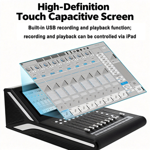 Console audio numérique professionnelle 24 canaux Dm-x24/x32 avec écran tactile 10 pouces et contrôle Wi-Fi pour scène Dm-x24 Dm-x32 24 - Product Image 4