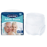 Kimcare Plastique Incontinence Jetable Épais Adulte Couches Culottes Tirez pour Personnes Âgées