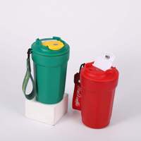 Vaso Térmico de Acero Inoxidable 304 de 450 ml, Diseño Minimalista, para Auto, Regalos Empresariales, Vasos de Plástico Únicos, Último Modelo 2024