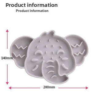 Non-Slip Silicone Pet Slow Food Plate Anti-Binge Eating <b>Feeder</b> for Dogs <b>Cats</b> Anti-Choking Feeding Mat - Product Image 5
