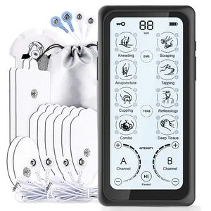 Physiotherapy Unit Electronic Muscle Stimulator Massage Physical Therapy Back Pain Relief EMS TENS Muscular Device