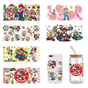 Autocollants PET personnalisés 16oz UV pour transfert thermique et sérigraphie, pour gobelets, imperméables, lavables et durables - Product Image 4