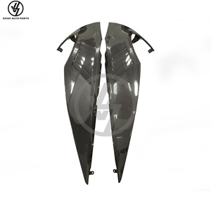 Guardabarros Delantero de Fibra de Carbono Seca de Alta Calidad Estilo 1016 para Lambo Huracan LP610 LP580 EVO 2014-2018 - Product Image 3