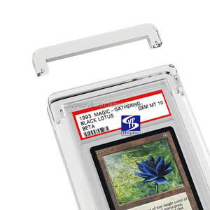 Étui pour cartes de collection en acrylique de couleur SYP pour Pokémon Evolving Skies 2021 # Boîte de présentation 218 Rayquaza Vmax SCR Alt Art BGS 10 PRISTINE - Product Image 1