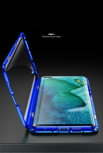 Coque de téléphone magnétique en verre trempé double face pour Honor V30/V30 <span class=keywords><strong>Pro</strong></span>, en métal et verre pour tout le corps - Product Image 2