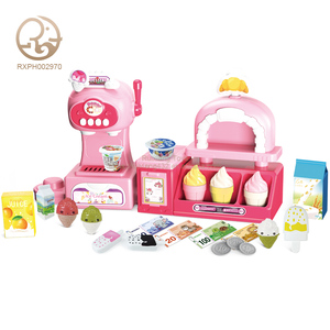 Juego de rol Cocina Simulación Cafetería Caja registradora Compras 2025 Casa de juegos de simulación y juguete de niña en edad preescolar para niños - Product Image 1