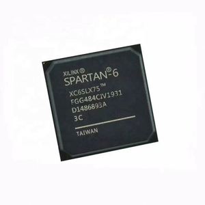 วงจรรวม ชิ้นส่วนอิเล็กทรอนิกส์ ไอซีชิป ไมโครคอนโทรลเลอร์ XC6SLX75-3FGG484I - Product Image 1