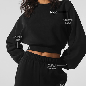 ForALO Herbstmode: Lockere, einfarbige, weit geschnittene High-Waist-Hose – Lässige, vielseitige, lange Pendler-Hose, ein Must-have - Product Image 1