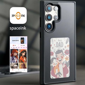 Matte Phiên Bản NFC Thông Minh Màn Hình Mực Trường Hợp Điện Thoại AI Máy Chiếu Trường Hợp E Ink Trường Hợp Tương Thích Cho <span class=keywords><strong>Samsung</strong></span> S25 Siêu PC Chất Liệu Dây Buộc - Product Image 2