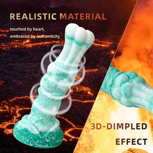 Petit gode citrouille à gros nœuds avec ventouse Dildo lesbien à bout G Sex Toys lesbiennes pour femmes adultes Sex Toy - Product Image 5