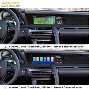 Linux <b>System</b> Mirror Link Box for Lexus LC 500h 2018-2020 <b>Wireless</b> Apple CarPlay Stereo Oem Screen Upgrade Car Radio Adapter - Product Image 3