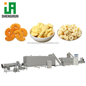 Máquina para Hacer Hojuelas de Maíz en Estado Nuevo, Línea de Producción de Snacks de Maíz Inflado, Extrusora de Snacks de Maíz Inflado, Máquina para Hacer Snacks de Maíz Inflado - Product Image 3