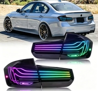 Nuevas Luces Traseras LED Antiguas F30/F35/F80 2012-2020 RGB DRL Impermeables a Prueba de Polvo Plug-and-Play Transparentes de Ajuste Universal en Forma de Estrella