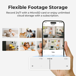 Caméra intérieure IMILAB SC330-D 3K+3K à double objectif, caméra de sécurité intelligente pour la maison, détection IA, vision nocturne couleur, audio bidirectionnel - Product Image 6