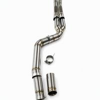 Système d'échappement à soupapes pour BMW G42 M240i 2022-2026, Catback en acier inoxydable T304 avec commande électronique des soupapes et embouts quadruples en carbone