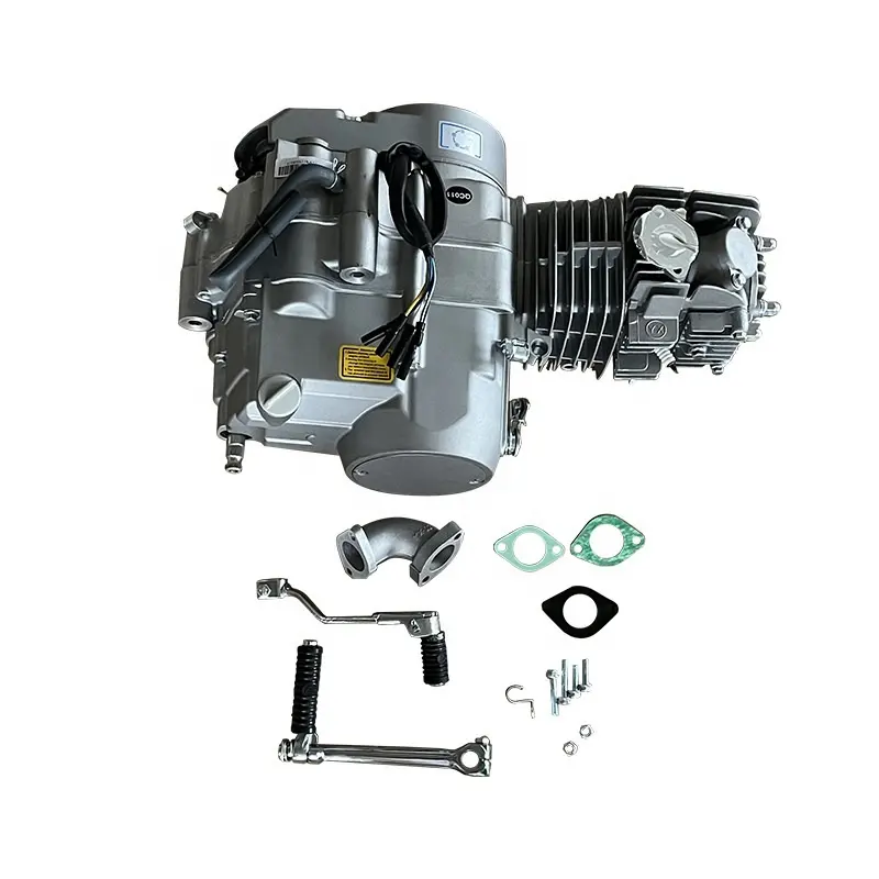 Motor de motocicleta com embreagem manual de partida rápida, en13, 125cc, 4 velocidades, para motocicleta, pit dirt, atv, montagem de motor