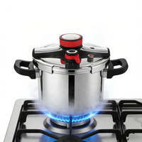 Casserole à pression en acier inoxydable 304 pour la cuisine, utilisation domestique et en restaurant, autocuiseur, marmite à pression