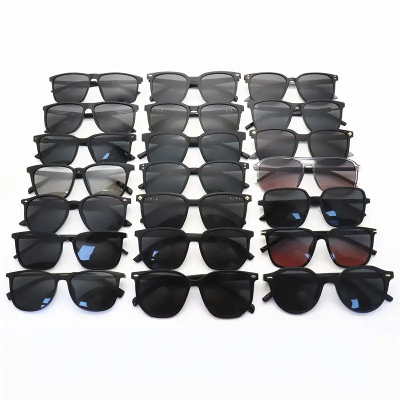 sortiment vorgefertigt gemischt großhandel tr90 sport-sonnenbrille für herren frauen polarisierte fahr-vorrat-sonnenbrille mit uv400