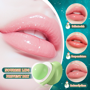 Bálsamo Labial Navideño SADOER al por Mayor, 5.8g, Humectante de Aguacate, Estuche en Forma de Corazón, Aroma a Frutas, Caja de Regalo Navideña OEM, Venta al por Mayor - Product Image 3