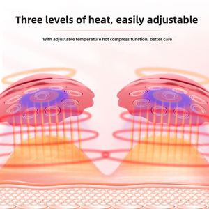 FX6 In-Stock Breast Enhancement Device <b>Remote</b> <b>Control</b> Infrared Heating Rechargeable <b>Vibrating</b> Massage Chest-Firming - Product Image 4