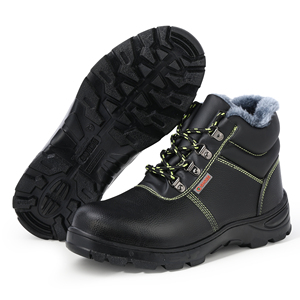 Anti-statico Anti-olio di alta forma invernale alla moda scarpe di sicurezza ribelli stivali da lavoro per gli uomini - Product Image 2