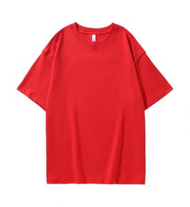 Camiseta de Manga Corta para Hombre, 280 g/m², Algodón Grueso, Cuello Redondo, Color Sólido, Diseño Simple, Holgada, Informal, en Oferta, Diseño en Blanco - Product Image 4