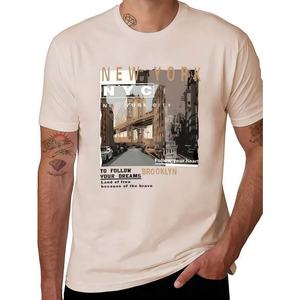 T-shirts de marque tendance en gros, T-shirts unisexes de haute qualité en coton 230 g/m², vêtements urbains pour hommes, fabriqués aux États-Unis - Product Image 1