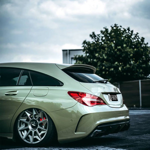 Kit de carrosserie de pare-chocs de voiture parfait pour Mercedes Benz classe CLA W117 2013-2019 changement au style CLA45 <span class=keywords><strong>AMG</strong></span> comprend le pare-chocs avant - Product Image 5