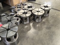 Tour CNC horizontal à double broche et double tête avec système de commande GSK, entraînement central, haute précision pour le traitement des rouleaux de support