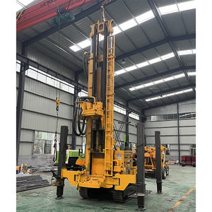 최저가 대형 우물 시추기 350m 크롤러 장착형 광산 휴대용 수중 시추 장비 - Product Image 3