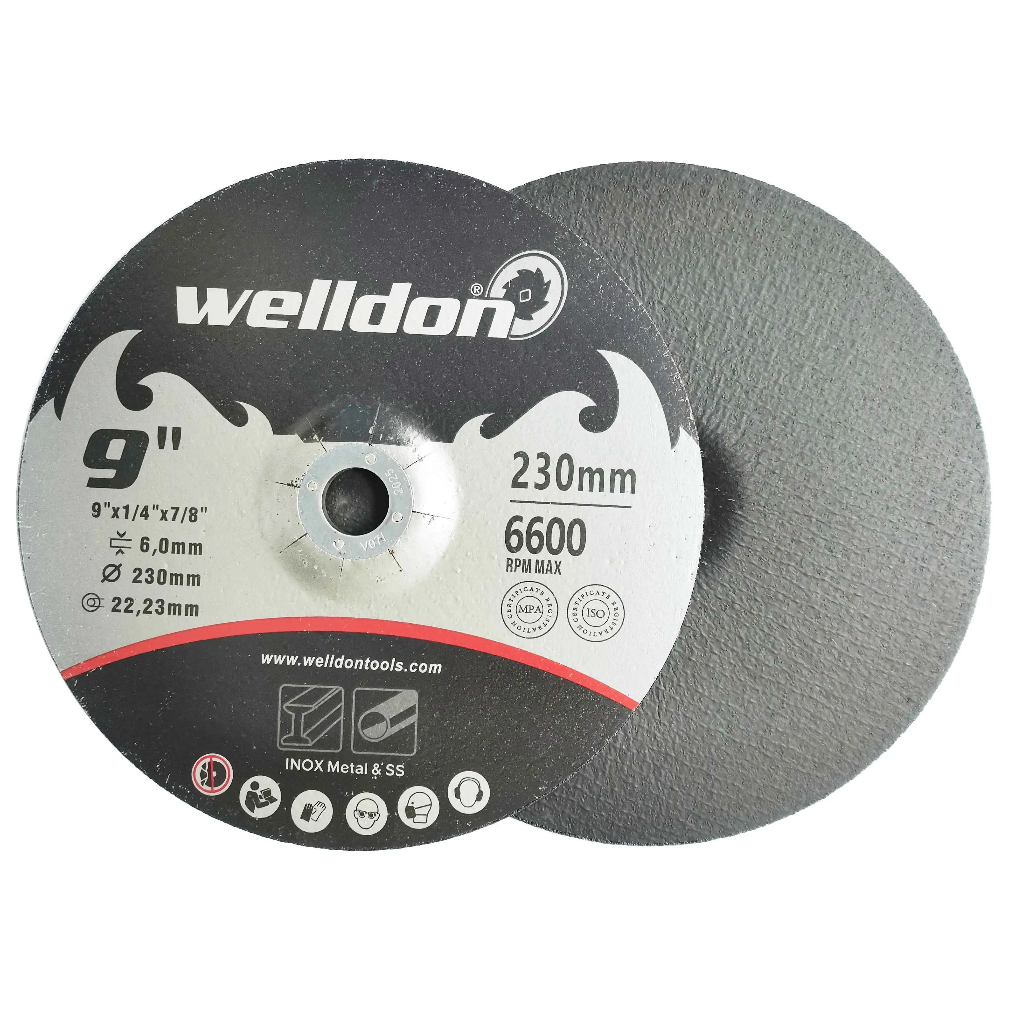 230mm metal grinding disc abrasive carbide grinding wheel cutting disc cutting precision steel grinding wheel discs