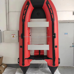 Bote Inflable Portátil para 4 Personas, Serie Raft, con Remos de Aluminio, Bote de Pesca, Bote Inflable Portátil para 4 Personas - Product Image 2