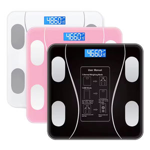 Portable Smart Electronic Bathroom <strong>Scale</strong> 180Kg Digital LCD Analyzer Automatic Body Fat Weight BMI for Bluetooth Glass <strong>WiFi</strong> - Product Image 1