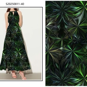Tela de Rayón Viscosa 100% con Estampado Digital al por Mayor, Diseño de Baile de <span class=keywords><strong>Pipa</strong></span> para <span class=keywords><strong>Vestidos</strong></span> de Mujer - Product Image 6