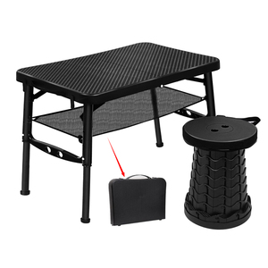 Gran oferta, <span class=keywords><strong>mesa</strong></span> de <span class=keywords><strong>playa</strong></span> <span class=keywords><strong>pequeña</strong></span> plegable <span class=keywords><strong>para</strong></span> acampar al aire libre, senderismo y pesca, <span class=keywords><strong>mesa</strong></span> de plástico <span class=keywords><strong>para</strong></span> café y té de fácil apertura - Product Image 5