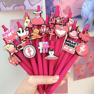 Bolígrafo de Gel Creativo con Forma de <span class=keywords><strong>Barbie</strong></span> Rosa, Directo de Fábrica, Serie Rosa, Papelería Favorita para Niñas Pequeñas - Product Image 2
