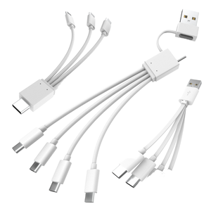 כבל טעינה מהיר 4 ב-1 מסוג USB Type-C 3A באורך 15 ס\\\"מ עם מוליך נחושת טהורה, סיטונאי מהמפעל - Product Image 3