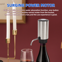 Distributeur de vin de charge rechargeable USB automatique à une touche de type C le moins cher pompe de distributeur de vin électrique portable