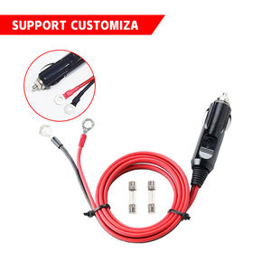 Кабель питания 16AWG, 2-жильный, красно-черный, для подключения автомобильного прикуривателя, проводка для инвертора - Product Image 6