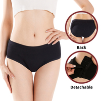 LYNMISS ayrılabilir ağır akış yıkanabilir culotte menstruelle dönem külot kadın kadın bragas menstruales