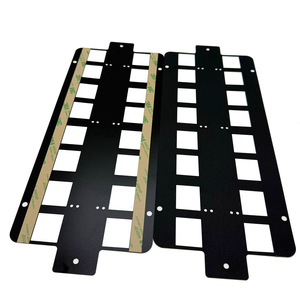 Feuille d'isolation en PVC à montage en surface, noire, avec adhésif 3M pour applications électriques - Product Image 2