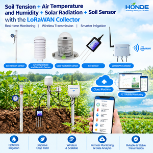 IoT Online Monitoring Soil Tension Air Radiation Sensor with RS485 Output Lorawan <strong>Collector</strong> for Smart Agriculture - Product Image 6