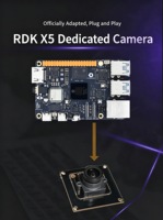 Kits de cartes de développement - Plateforme robotique RDK X5 10 TOPS, processeur 8 cœurs A55, mémoire 4 Go/8 Go, GPU 32 Go Flops, système d'exploitation RDK pour robot ROS
