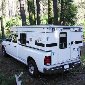 Becquet Manley — siège de camping tout-terrain, accessoire léger à double cabine, camion Pop-Up, remorque avec douche et toilettes, pour camions à courts - Product Image 1