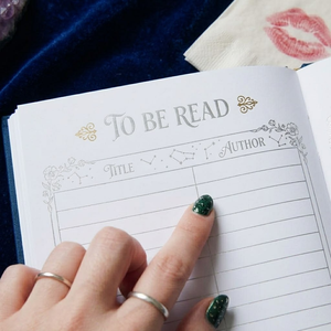 LABON Journal de lecture céleste vintage, livre à couverture rigide avec estampage à chaud de luxe, tracker esthétique Galaxie Constellation, cadeau - Product Image 2